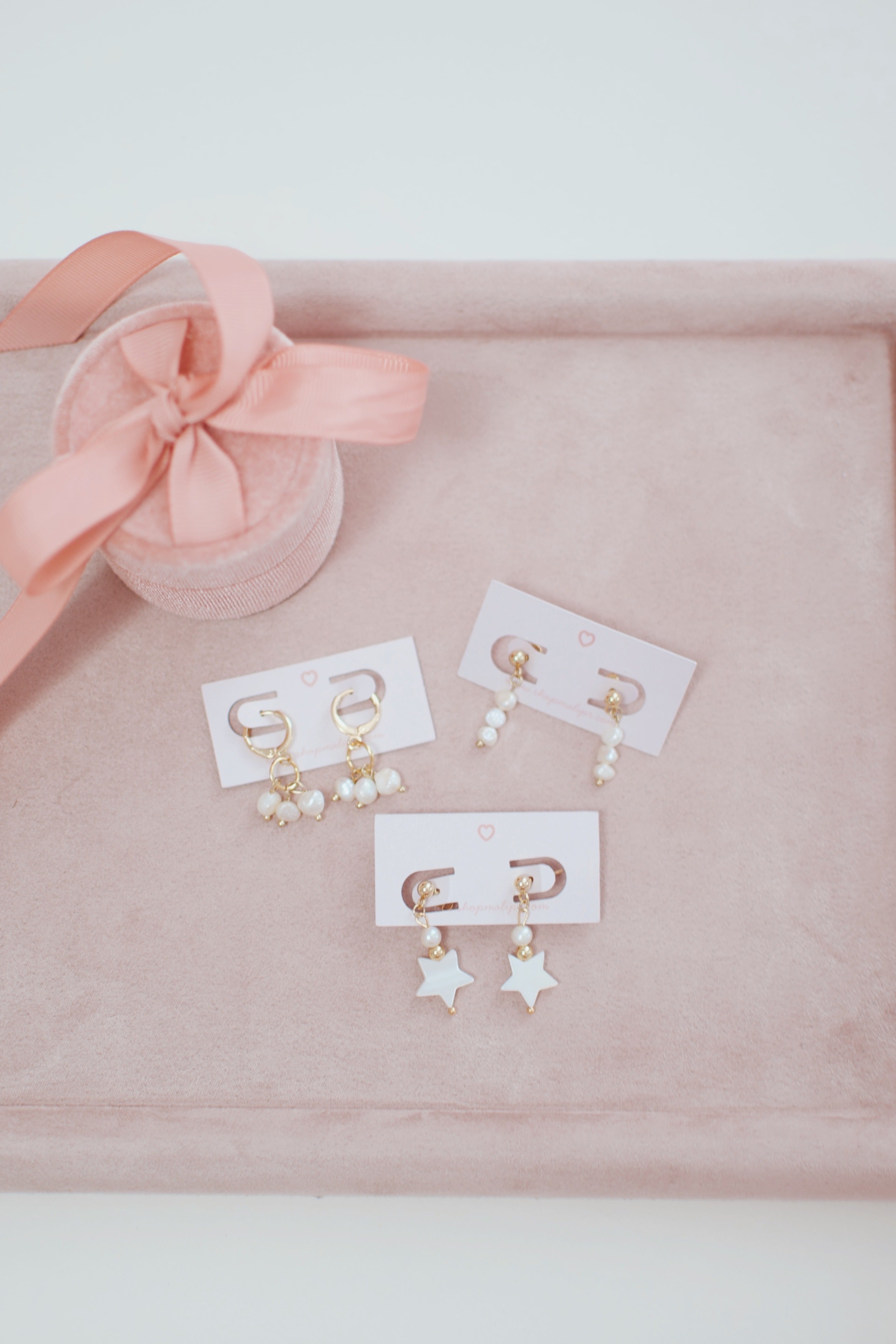 Aretes “Trío de Perlas”