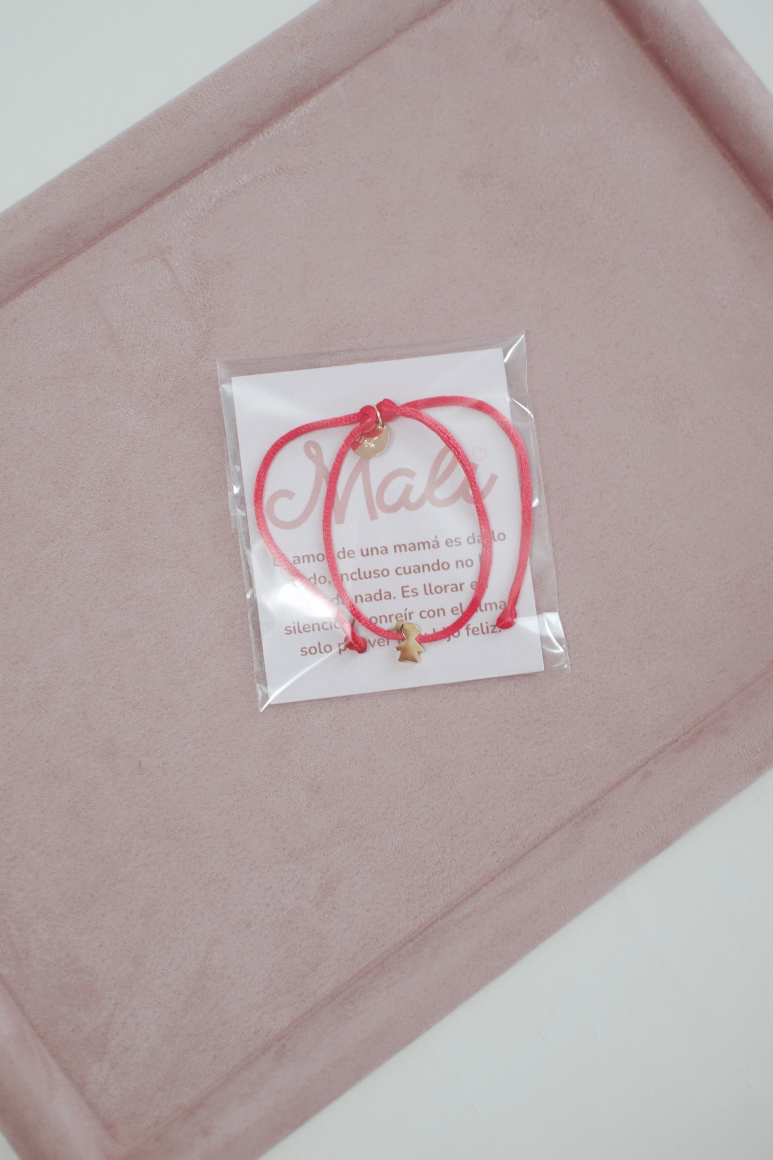 Girl Mom Pink Bracelet