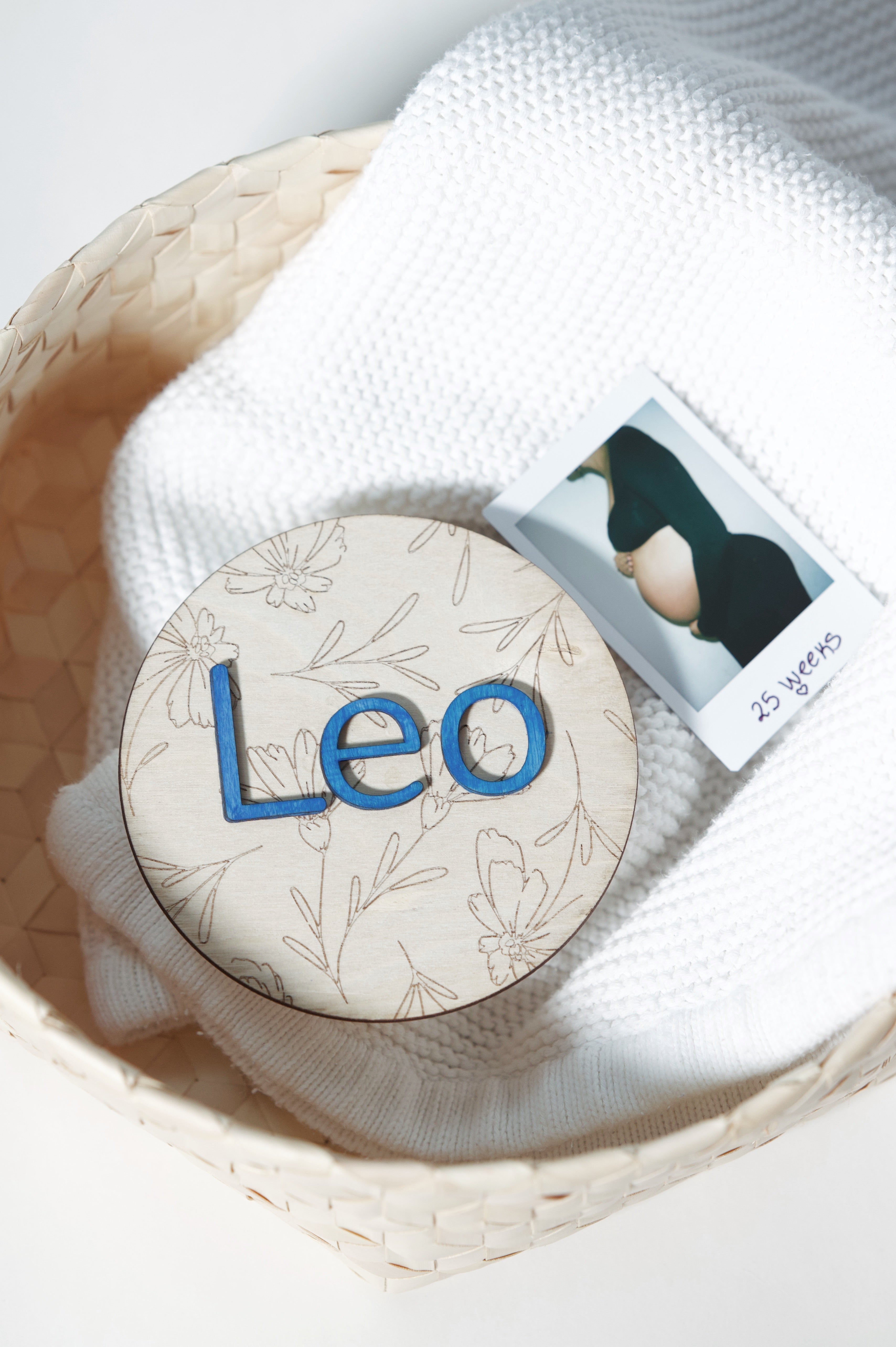 Custom Baby Name Wood Keepsake