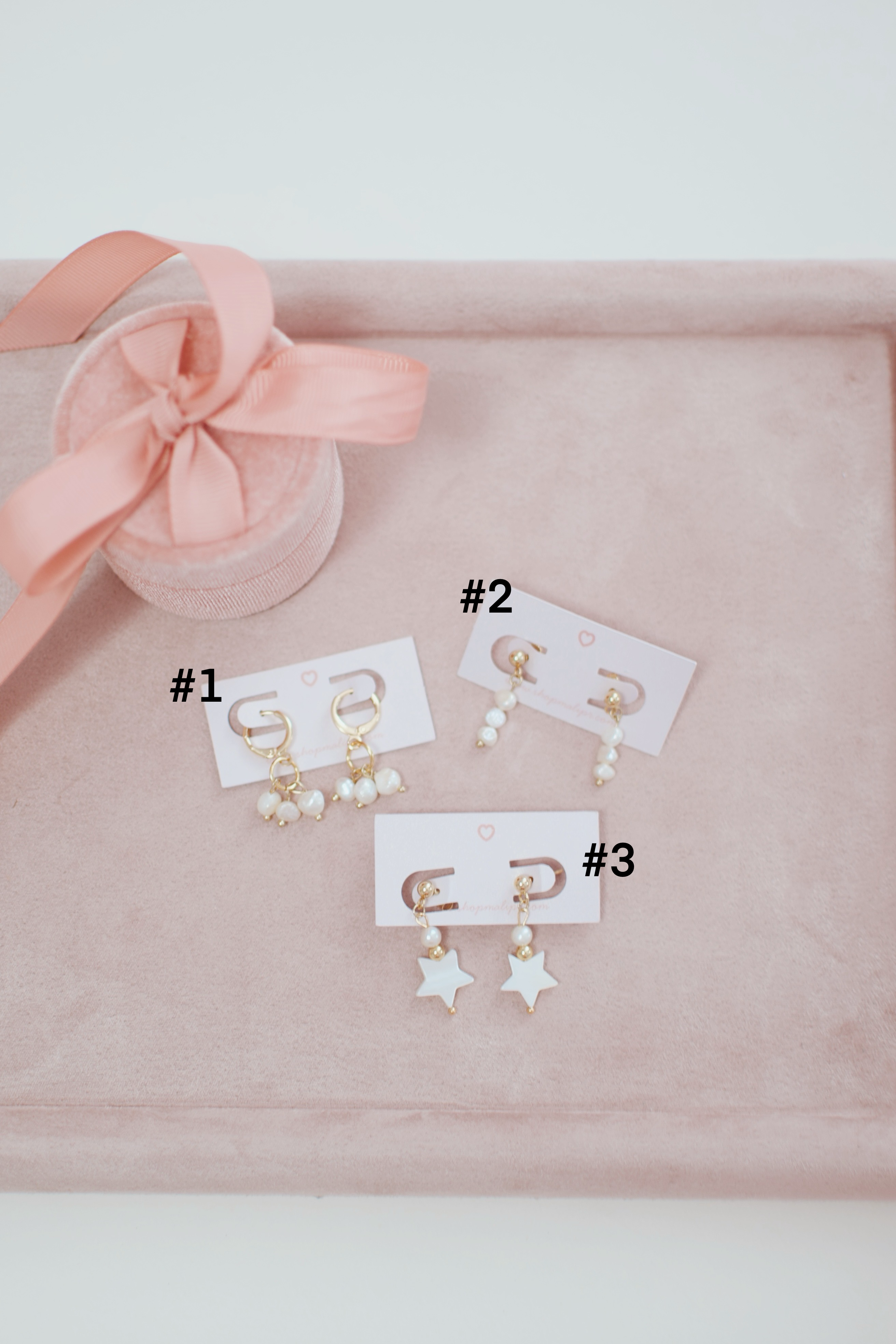 Aretes “Trío de Perlas”