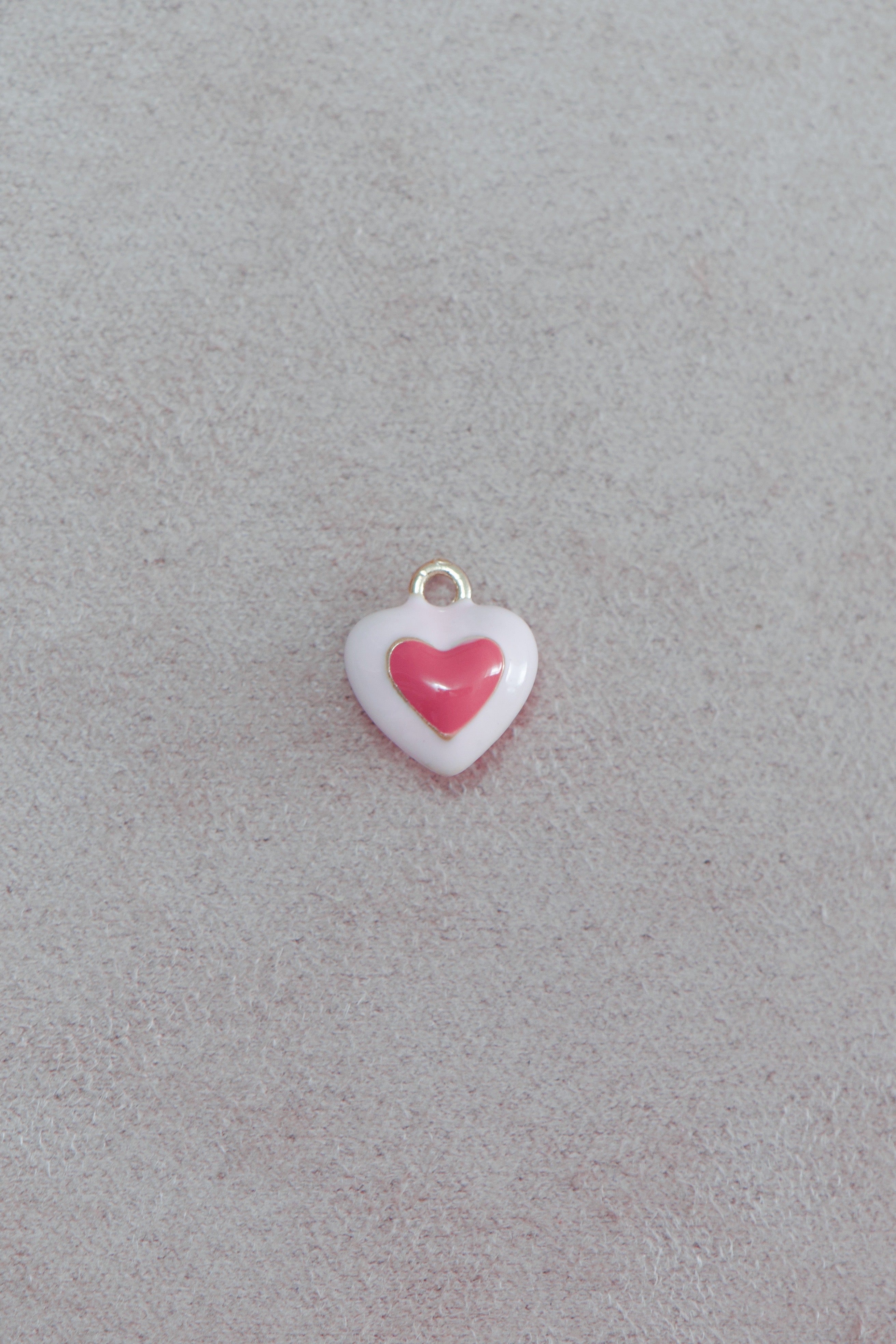 Pink Heart Charm