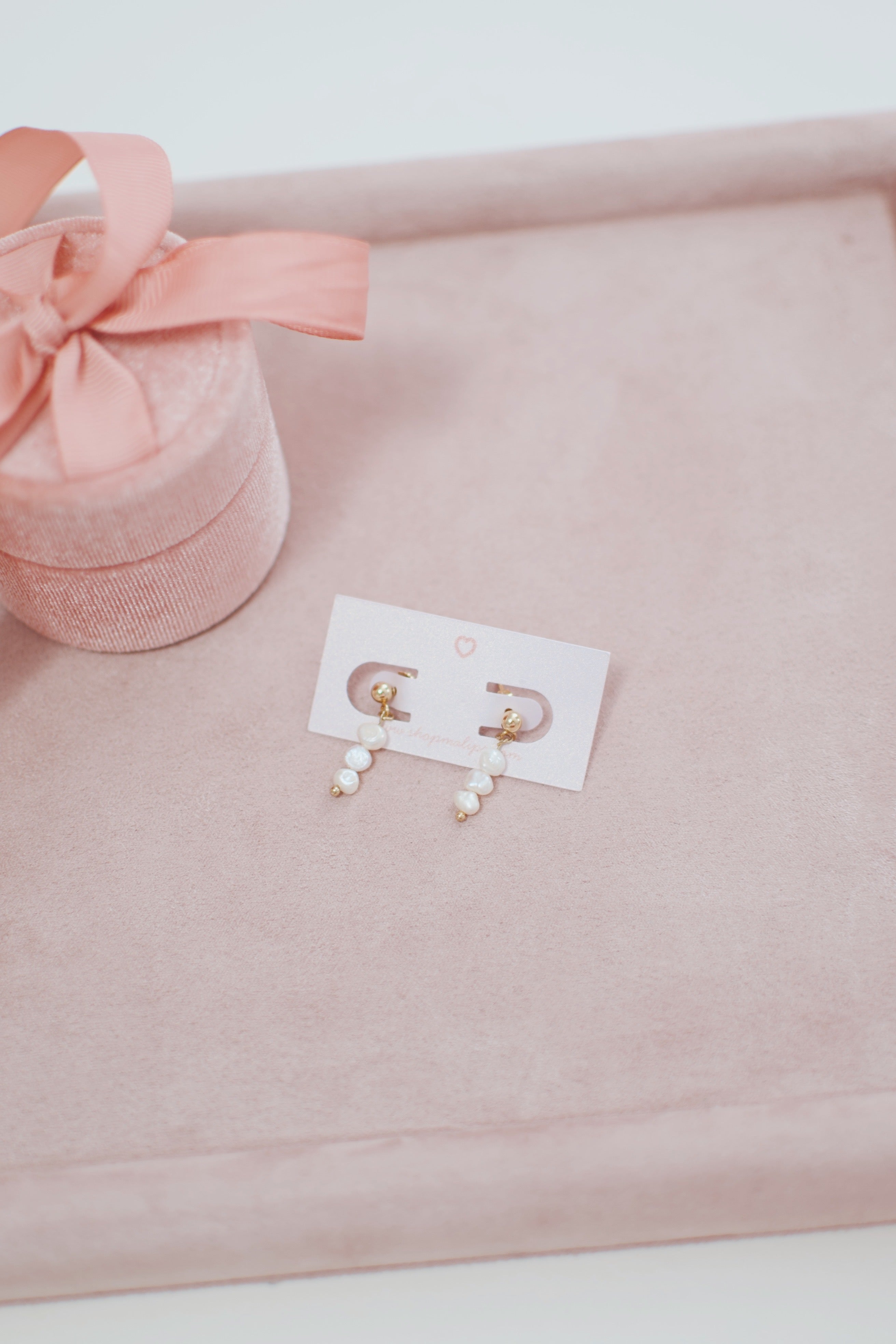 Aretes “Trío de Perlas”