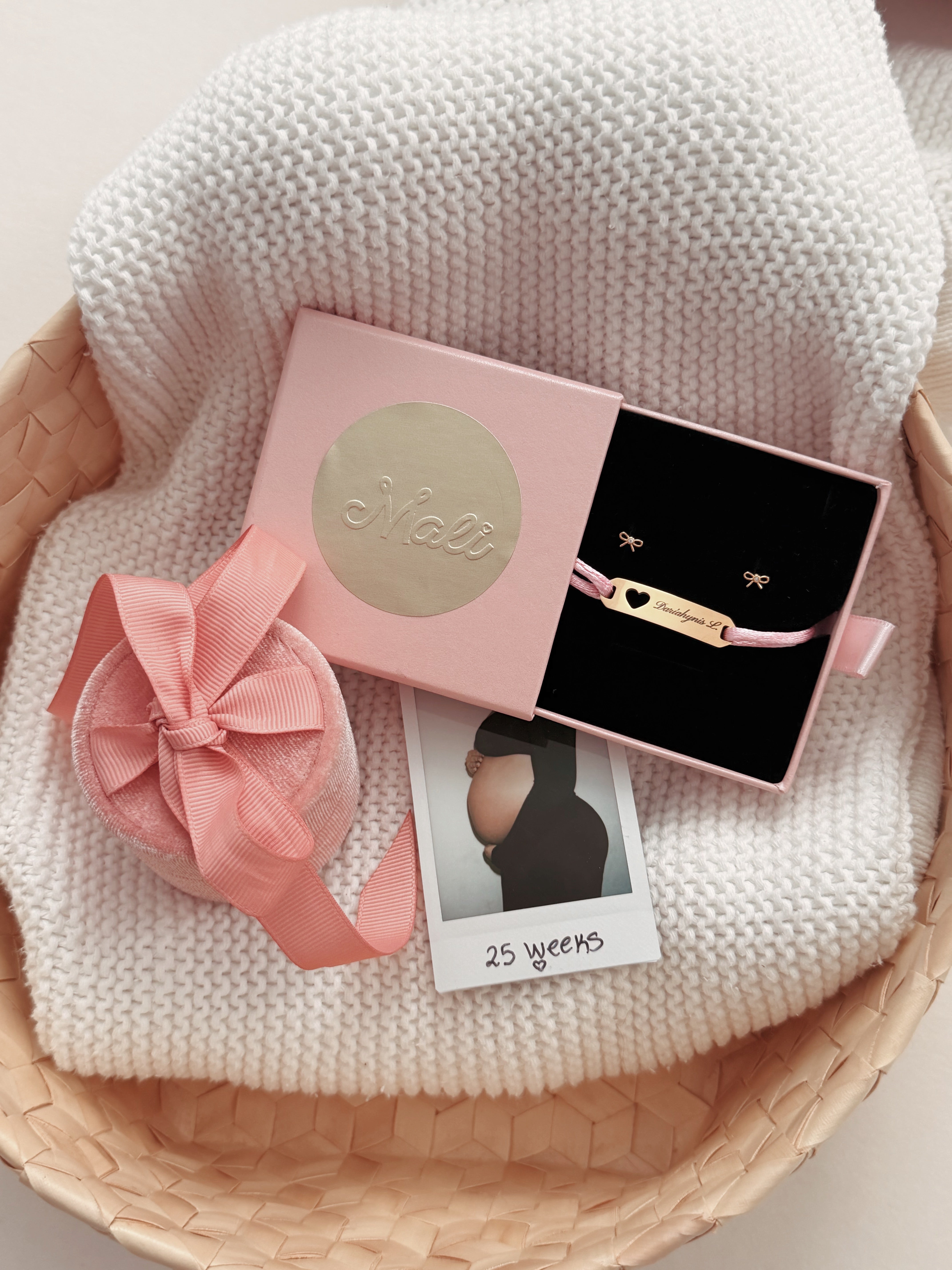 Girl Bundle Earrings and Nylon Bracelet