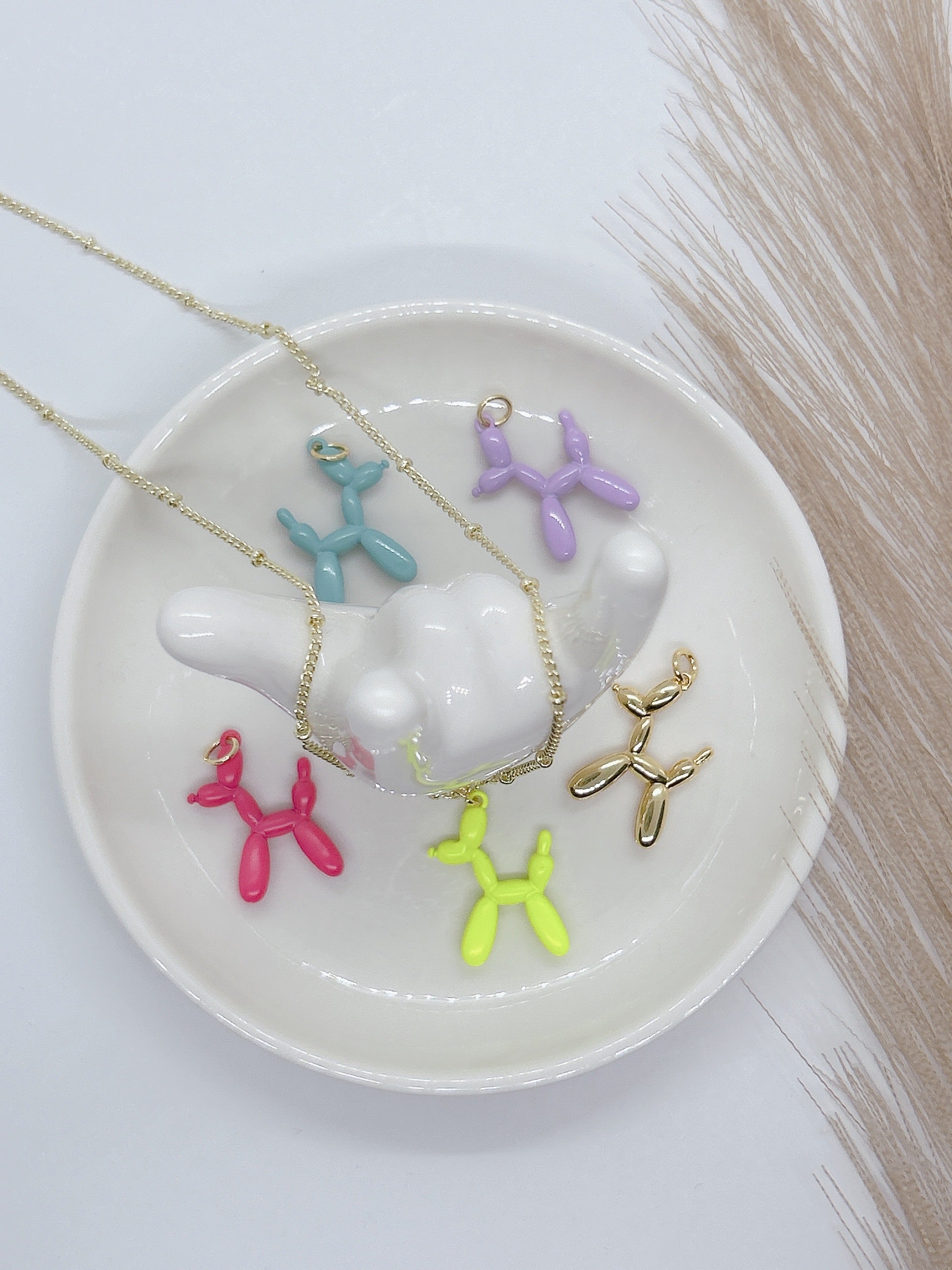 Puppy Balloon Necklace