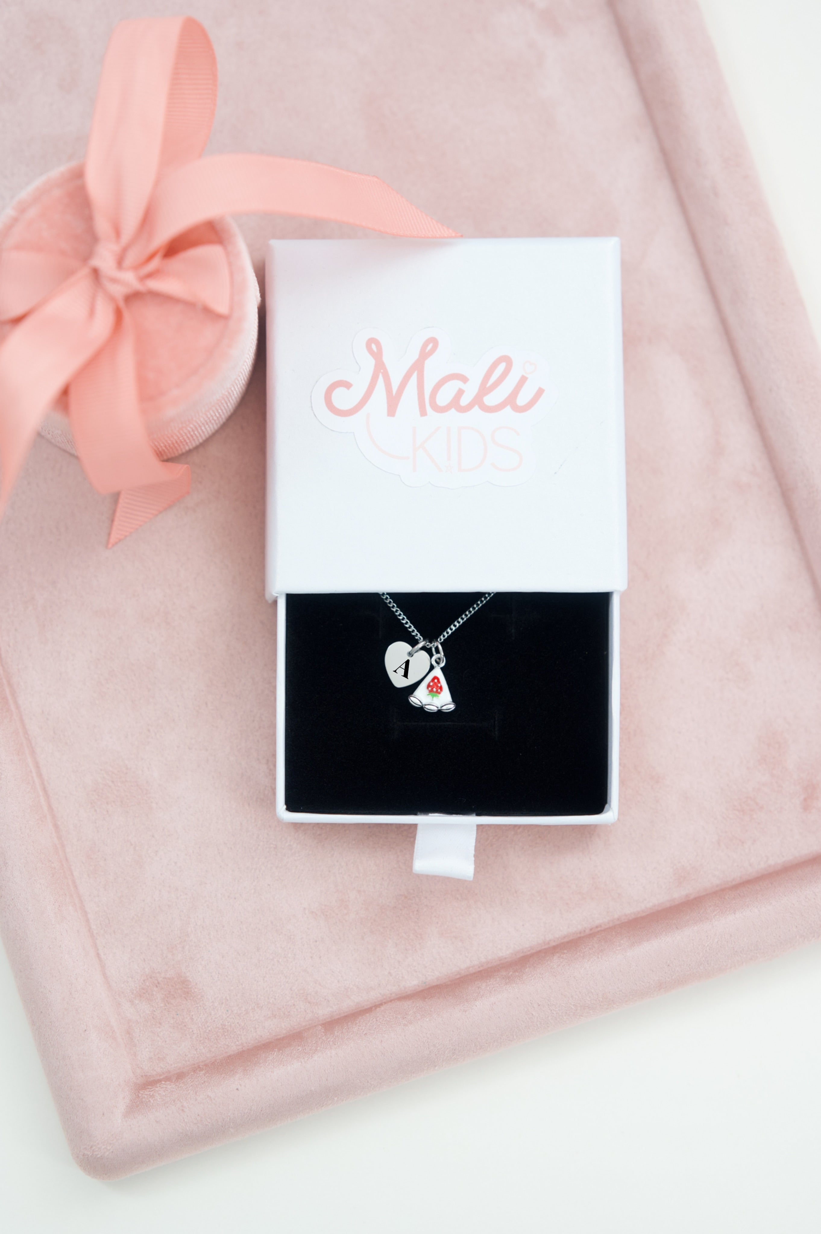 Strawberry Silver Pie Charm